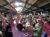 Crowd early