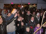 More crowd shots